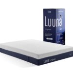 Luuna Original Colchón en Caja, King Size, Espuma de Memoria Memory Foam de Alta Densidad, Firmeza Media, Suavidad y Durabilidad, 10 Años de Garantía y 100 Noches de Prueba, Hecho en México