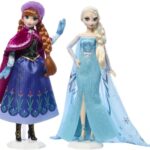 Disney Collector Muñeca de Colección Anna y Elsa Celebración Anniversario 10 para niñas de 6 años en adelante