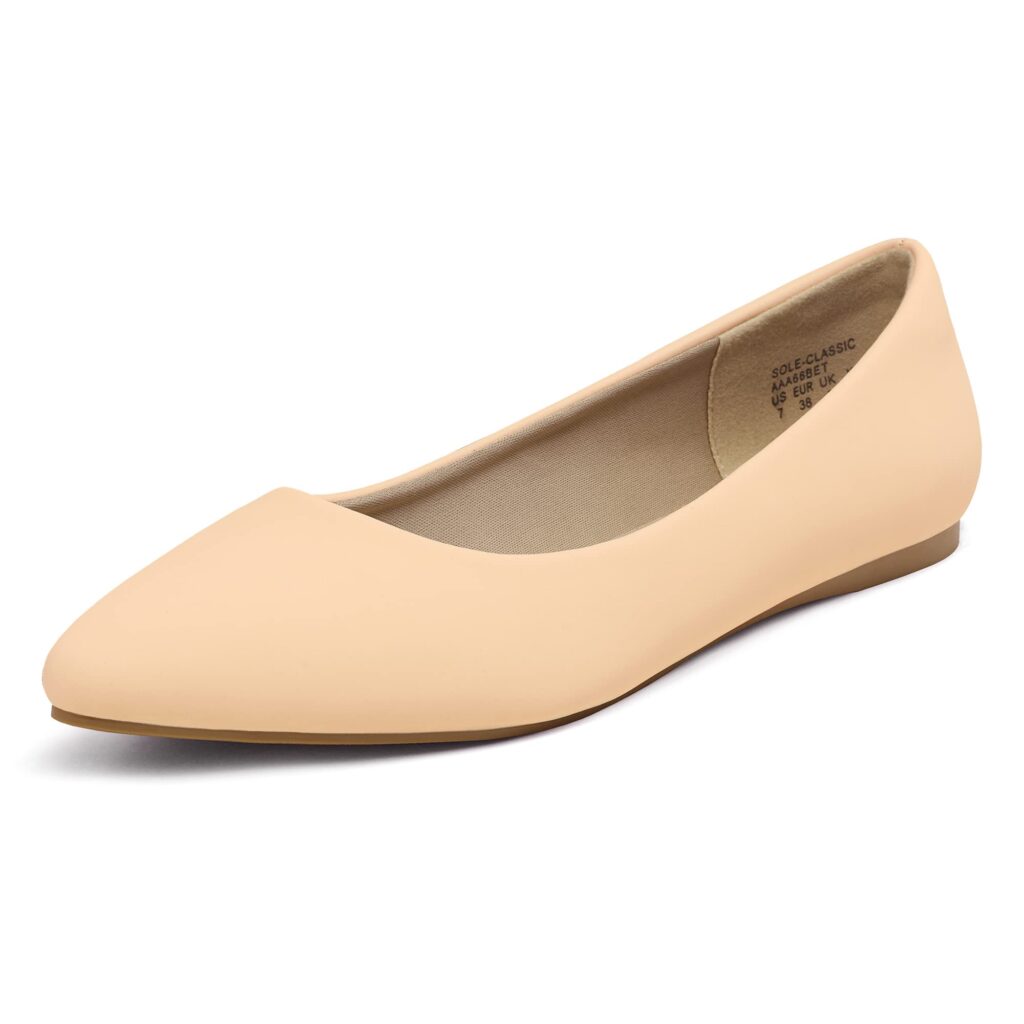 DREAM PAIRS Flats de Mujer Elegantes Zapatillas de Ballet